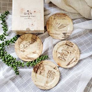 Gien Leonard De Vinci Coasters Machines 1845C4DM20